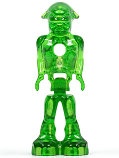 Mars Mission Alien with Marbled Glow In Dark Torso