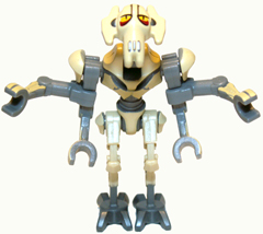 General Grievous - Bent Legs, Tan Armor