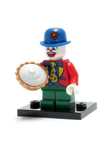 Small Clown, Series 5 (Complete Set with Stand and Accessories)